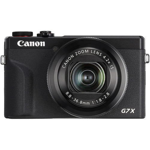 Canon PowerShot G7 X Mark III – 4K Vlogging Camera | 20.1MP, Wi-Fi & Bluetooth (Black)