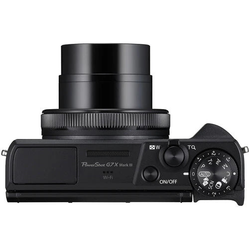 Canon PowerShot G7 X Mark III – 4K Vlogging Camera | 20.1MP, Wi-Fi & Bluetooth (Black)