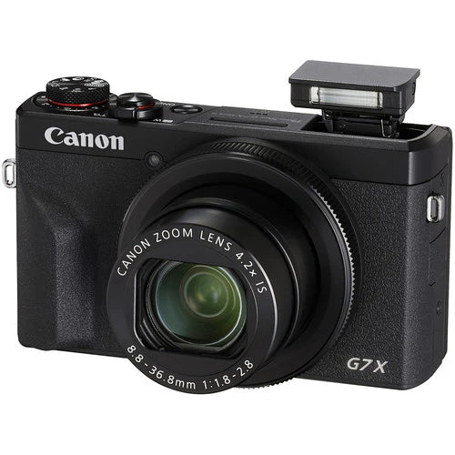 Canon PowerShot G7 X Mark III – 4K Vlogging Camera | 20.1MP, Wi-Fi & Bluetooth (Black)